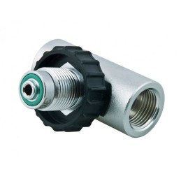 Adaptateur a deux soupapes T vers monovalve