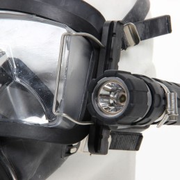 Držiak lampy/kamery pre celotvárovú masku AGA DIVATOR
