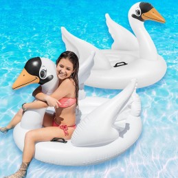Inflatable swan 130 cm x 102 cm x 99 cm