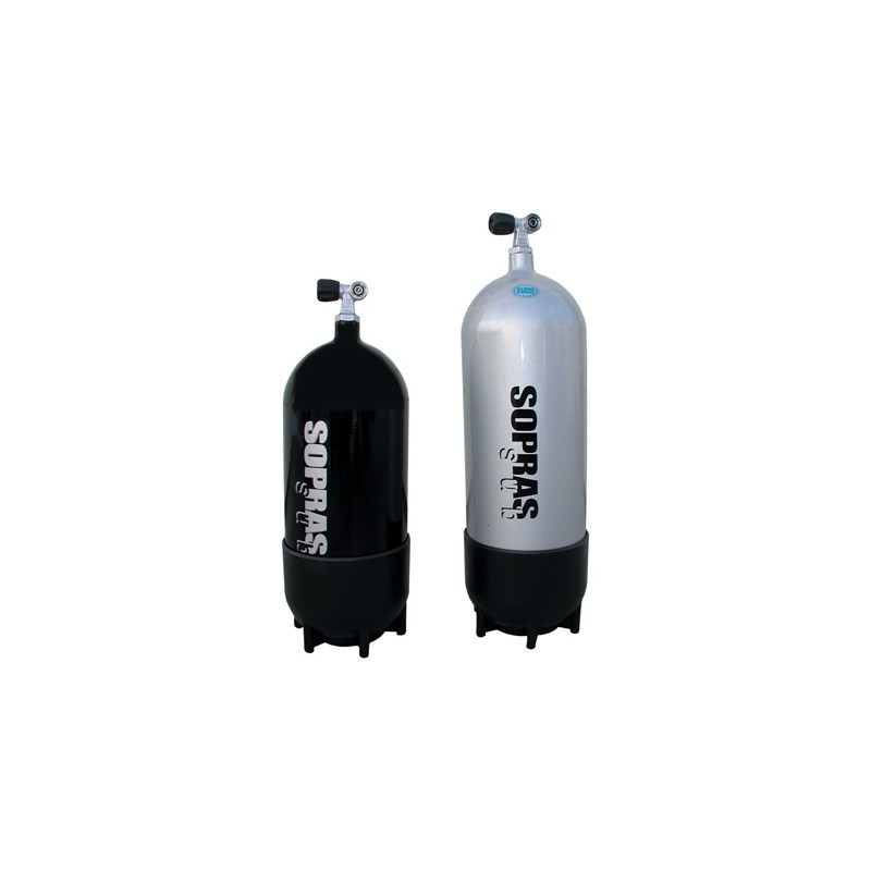 SCUBA Tank 15 L 232 bar, Diam. 203mm, Sopras sub