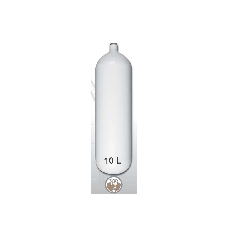 Bouteille en acier 10 L diametre 171 mm 300 Bar