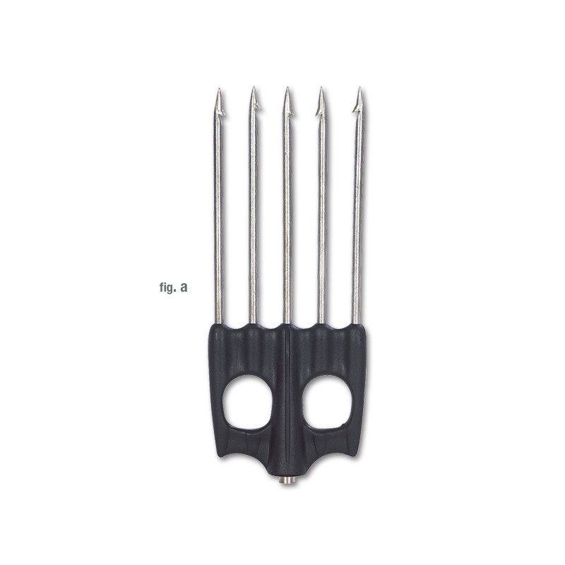 Multiprong stainless steel 5 prong