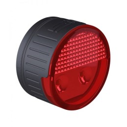 Lámpara LED redonda roja
