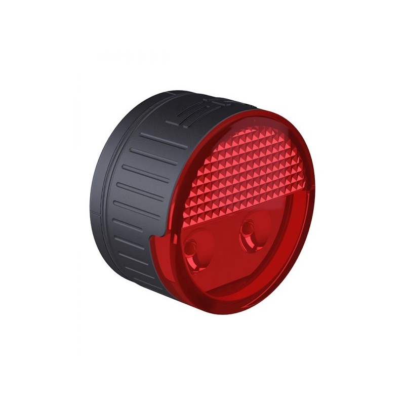 Lámpara LED redonda roja