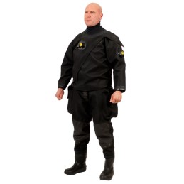 VTS CORDURA dry suit - front zip with latex hood