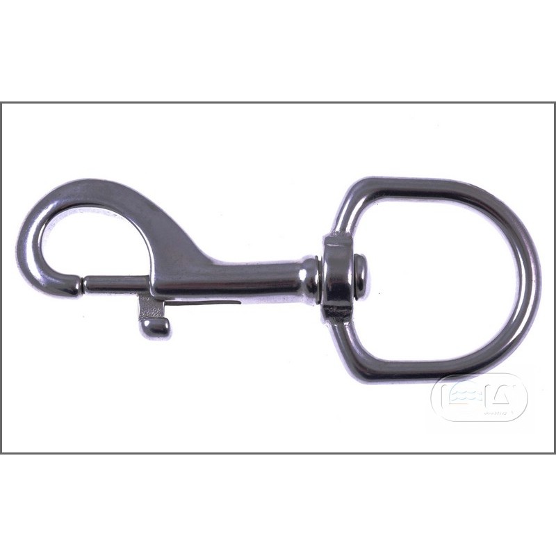 Stainless steel carabiner for stage