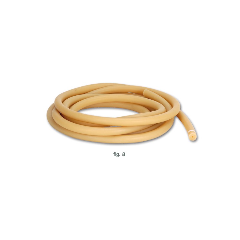 Caoutchouc pour arbalete BLOND 14 mm en métrage