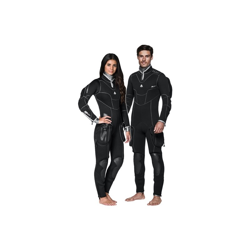 SD semi-dry wetsuit COMBAT - Ladies, Waterproof