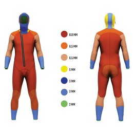 Neoprene suit FACILE 7 mm, Cressi