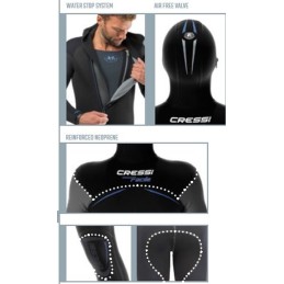 Neoprene suit FACILE 7 mm, Cressi