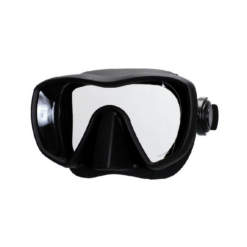 Mask FRAMELESS STAR II black, Sopras sub