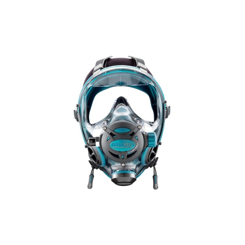 G.divers Full Face Scuba Mask, Ocean Reef