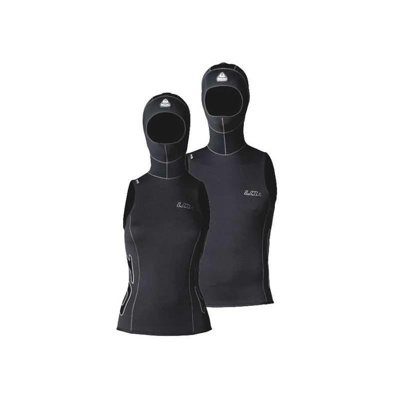 WATERPROOF Neopren U1 2 mm vesta s kuklou, dámský divers.cz WATERPROOF Neopren U1 2 mm vesta s kuklou, dámský divers.cz