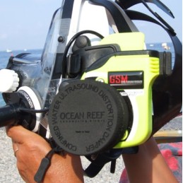 Tlmič ruchov komunikácie pre masky Ocean Reef