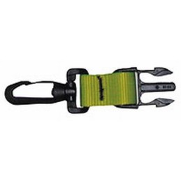 Male plastic clip w. plastic carabiner, Sopras sub