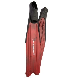 Aletas de apnea X-RACE RED