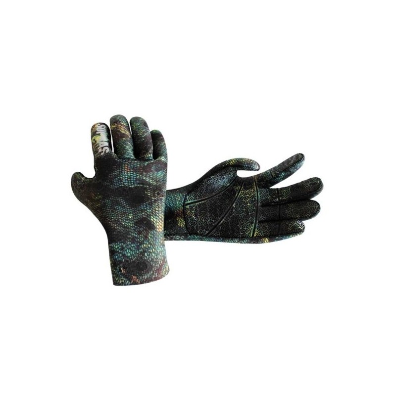 3mm CAMOU GLOVES freediving gloves