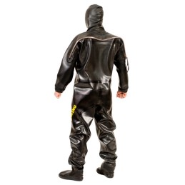 PRO dry suit with latex hood