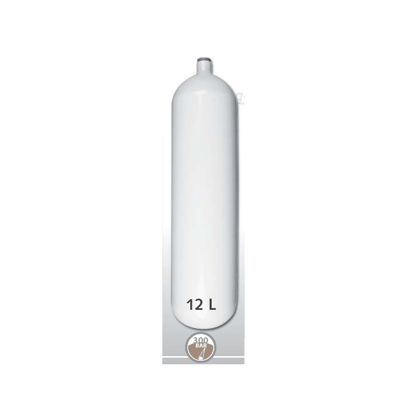 Bouteille en acier 12 L diametre 171 mm 300Bar