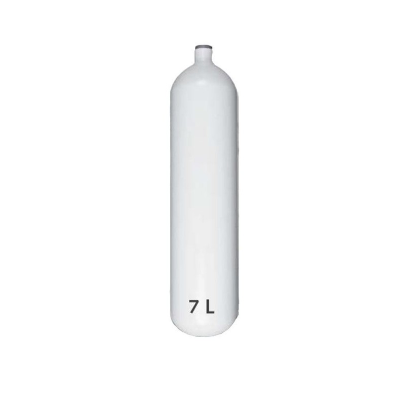 fľaša oceľová 7 L priemer 140 mm 300 Bar