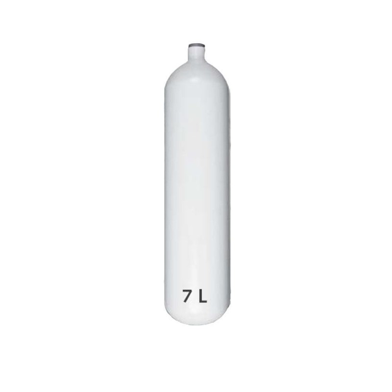 Bouteille en acier 7 L diametre 140 mm 300 Bar