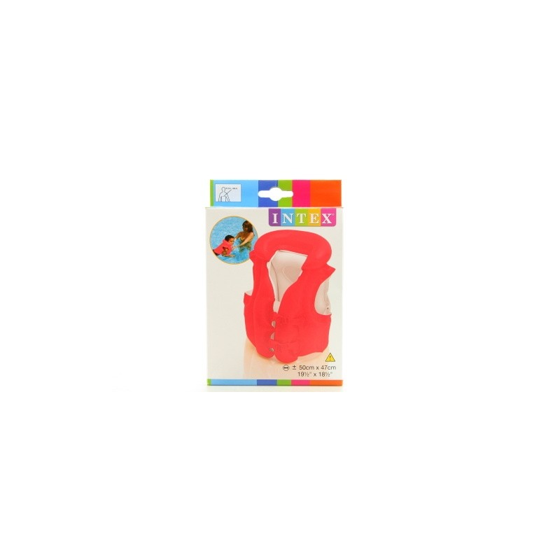 INTEX Vesta plavací INTEX cca 50 x 47cm oranžová divers.cz