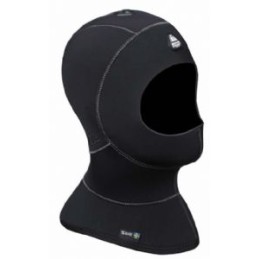 H1 3/5 mm hood with collar, Waterproof