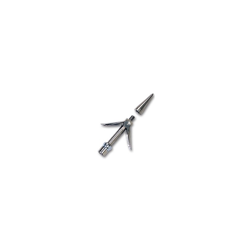 Double barb point O 9 mm round tip, Imersion