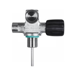 Valve mono expansible 232 Bar, droite et gauche, oxygene propre