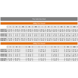Combinaison seche THOR 1000 G