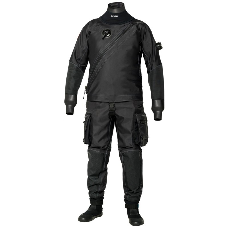 Bare Oblek suchý X-Mission Evolution Black divers.cz