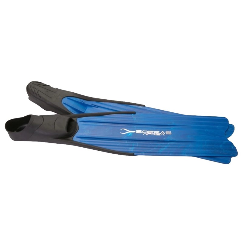 Freediving fins X-RACE GREEN