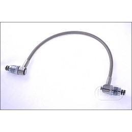 Stainless steel HP hose /w elbow