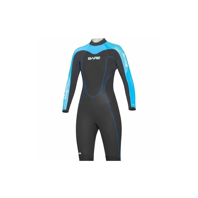 wetsuit 5 mm Full VELOCITY 2014 - Ladies, Bare