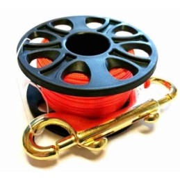 20m spool with brass carabiner