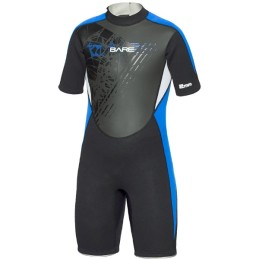 Shorty wetsuit MANTA JUNIOR, Bare