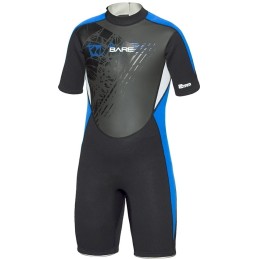 Shorty wetsuit MANTA JUNIOR, Bare