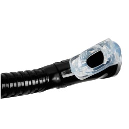 ZEPHYR black silicone snorkel, Technisub