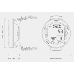 Ordinateur SUUNTO ZOOP NEW