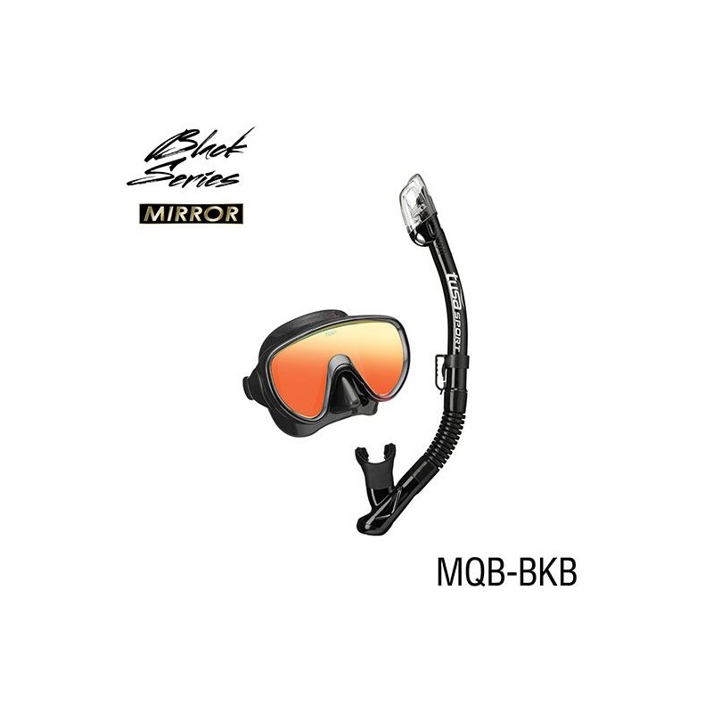 Serene mirrored mask and snorkel set Serene mirrored mask and snorkel set