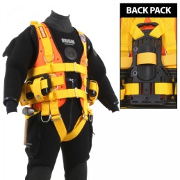 R-VEST with backpack (slider buckles)