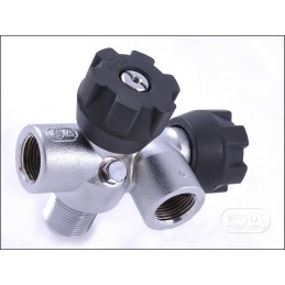 Valve speleo T-SVO 300 bar BD pour Nitrox