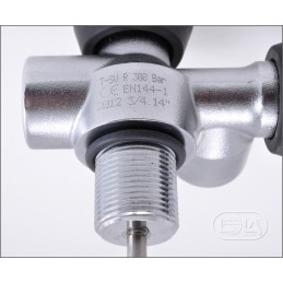 Speleo valve T-SVO 300 bar BD for Nitrox