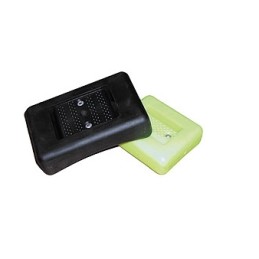 Weight block 1 kg with rubber coating, Sopras sub