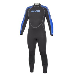 wetsuit 5 mm Full VELOCITY 2014 - Men, Bare