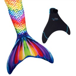 Costume de sirene RAINBOW REEF avec aileron