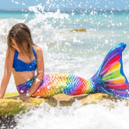 Mermaid costume RAINBOW REEF with fin