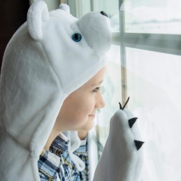 Snowcap Polar Bear Blanket