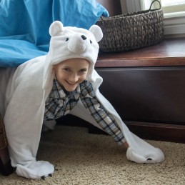 Snowcap Polar Bear Blanket