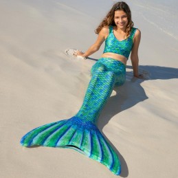 Aussie Green Mermaid Tail